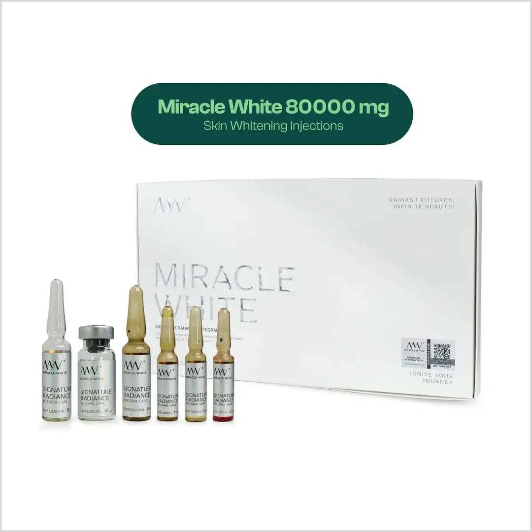 Miracle White 80000mg Signature Radiance Glutathione Injections