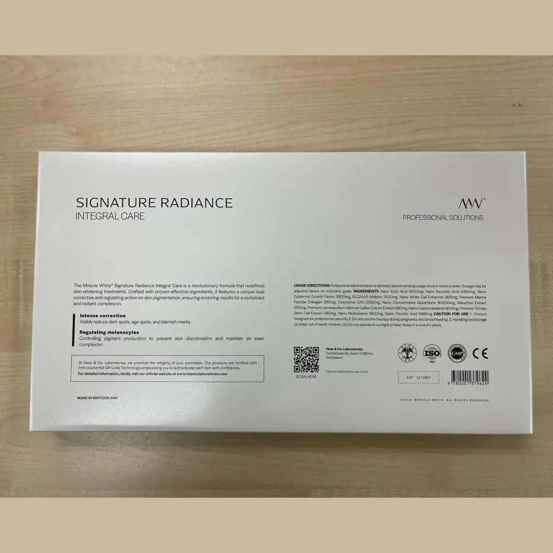 Miracle White 80000mg Signature Radiance Glutathione Injections - Image 4