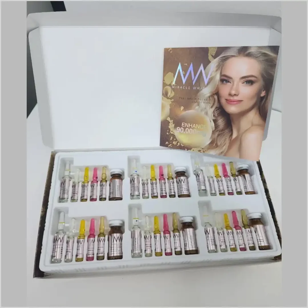 Miracle White 90000mg Skin Whitening Injections – 6 Sessions - Image 3