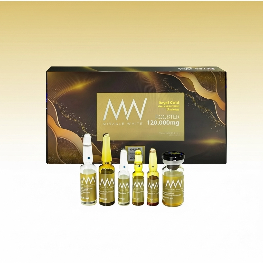 Miracle White 120000mg Whitening and Anti Aging Solution – Skin Whitening Injection